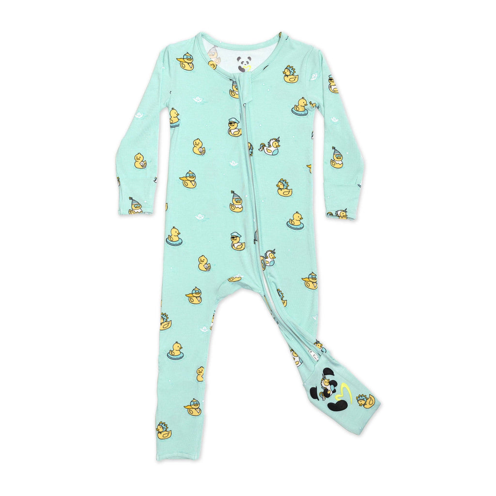 Bellabu Bear - Rubber Ducky Bamboo Convertible Footie