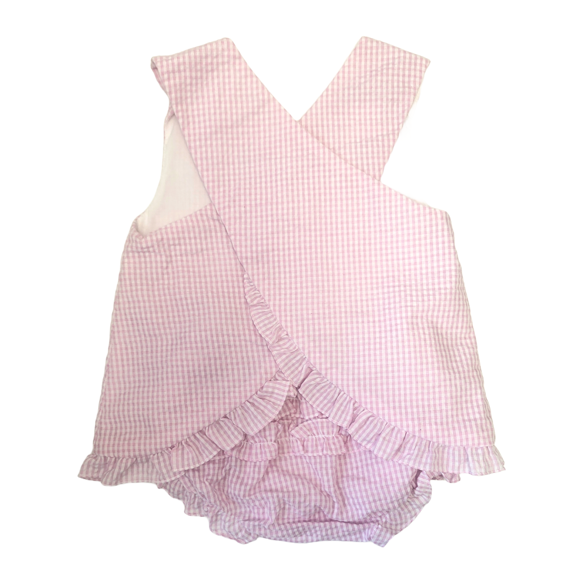 Bee Applique Popover Top & Bloomer Set