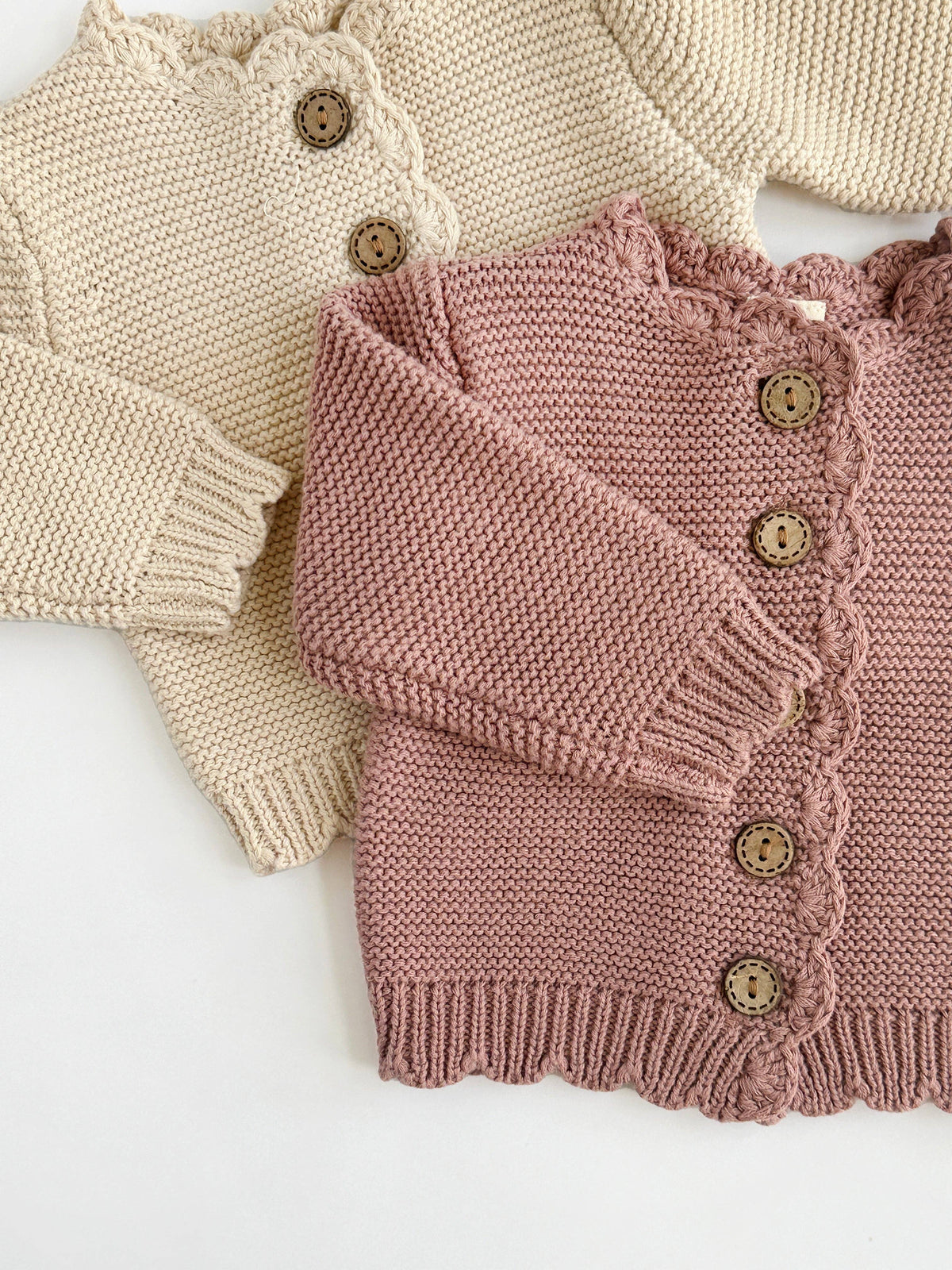 Cotton Knitted baby kids | Sophia Cardigan