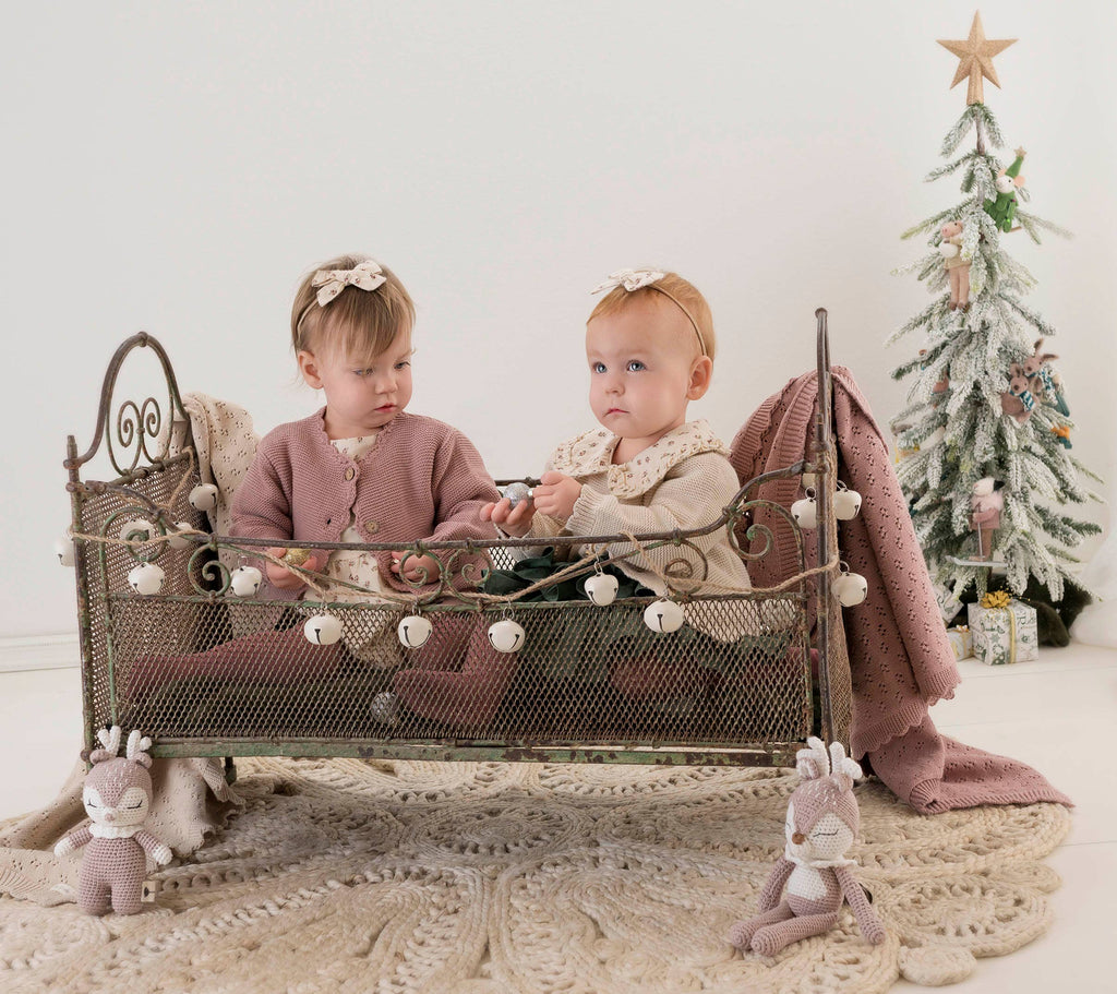 Cotton Knitted baby kids | Sophia Cardigan