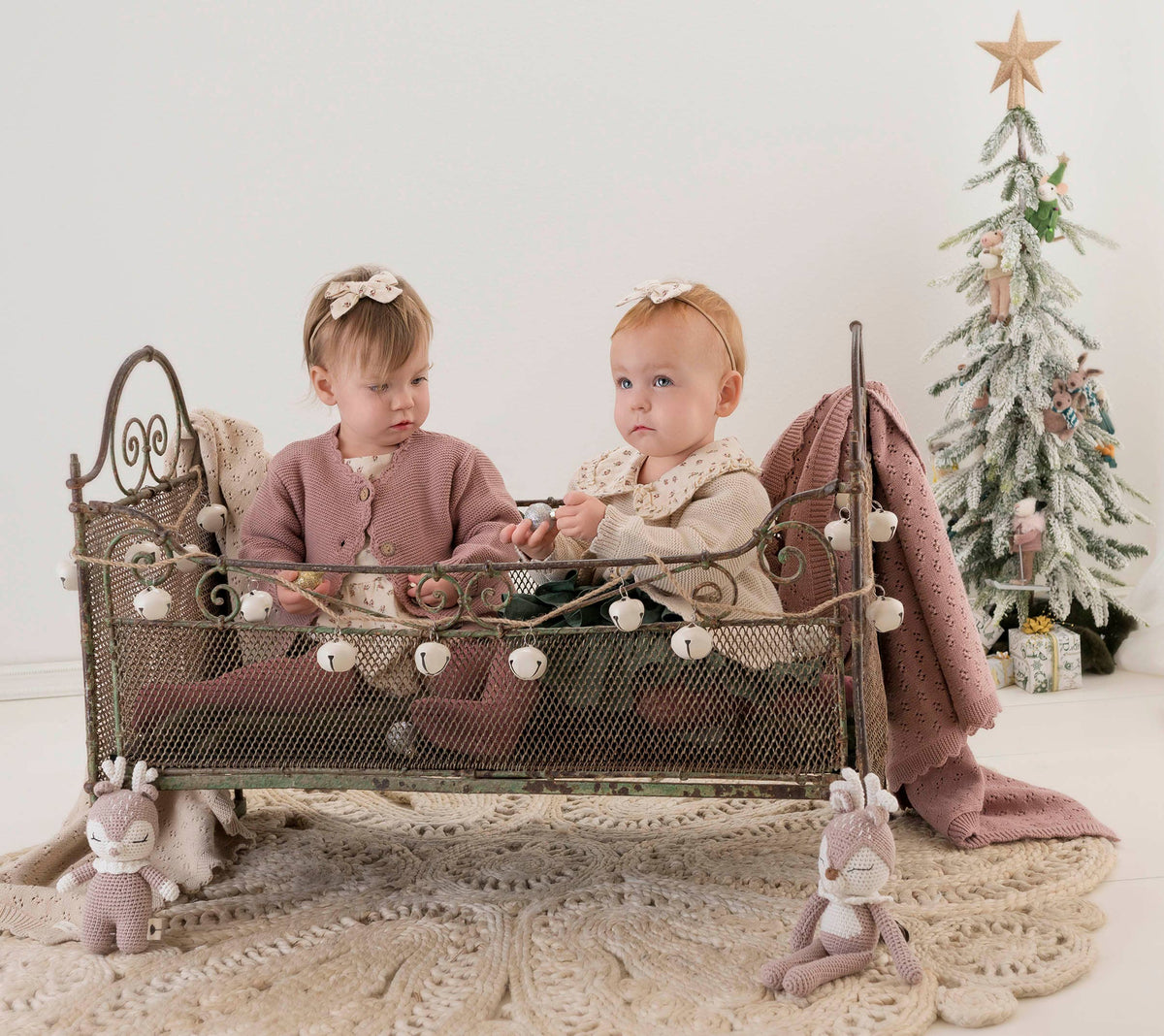 Cotton Knitted baby kids | Sophia Cardigan