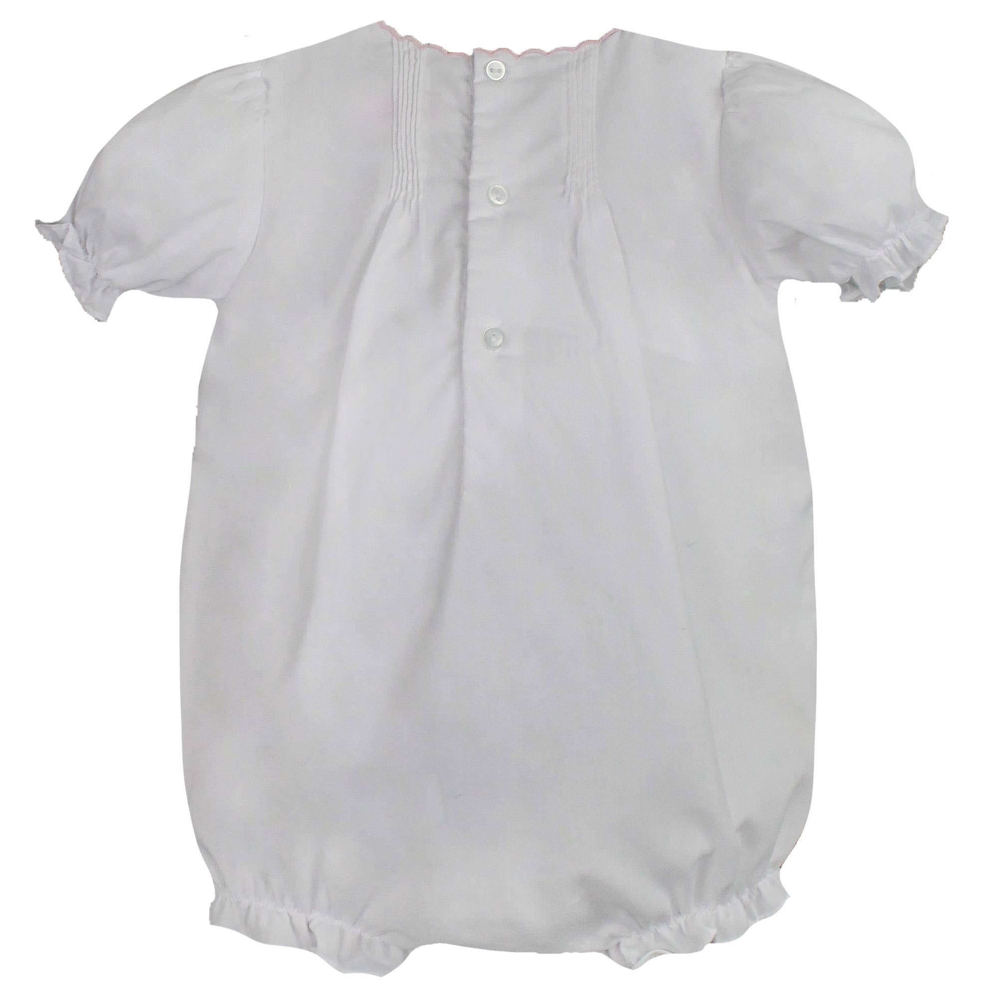 Flower Embroidered Heirloom Bubble