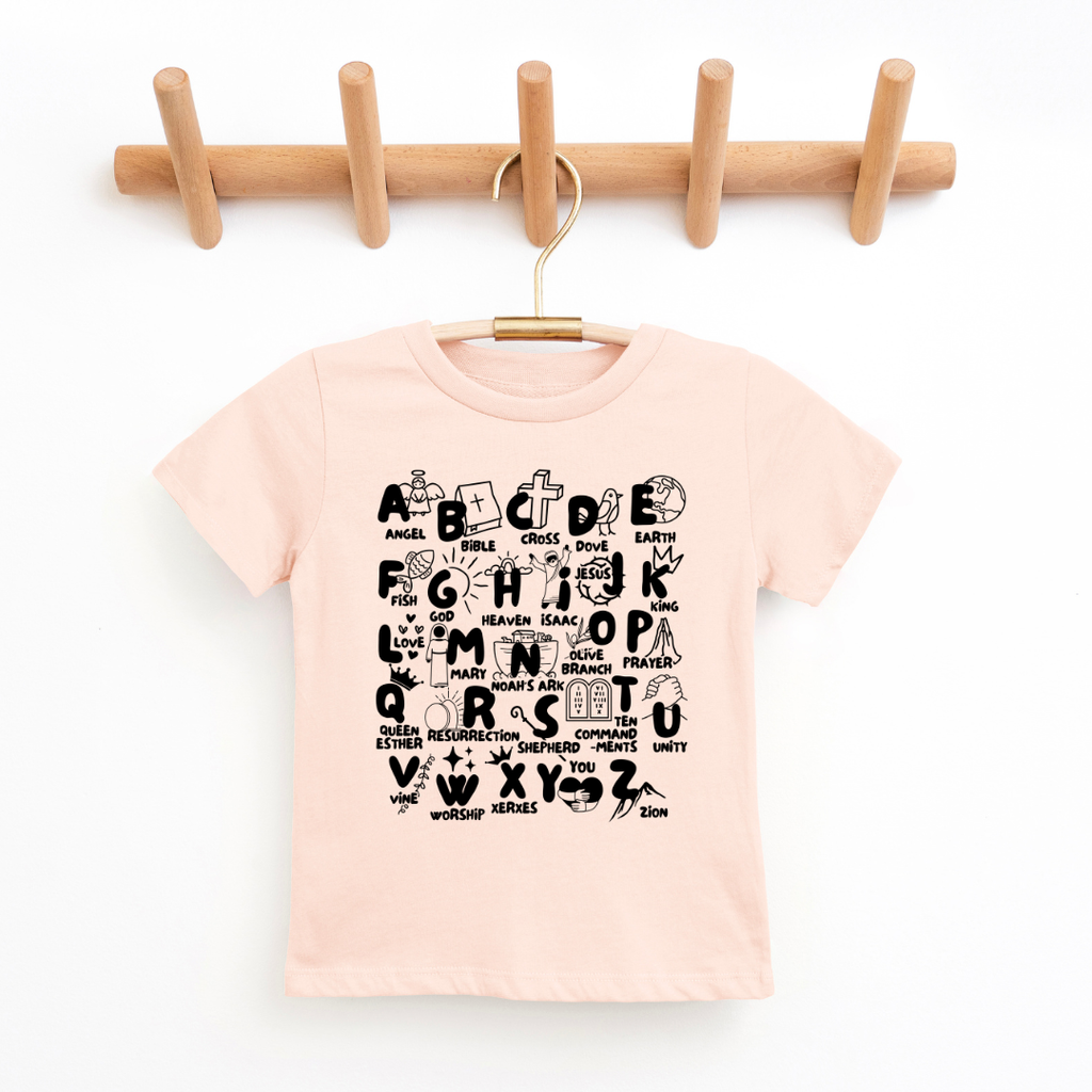 Tea Shirt Shoppe - God's ABC's Youth & Toddler Tee
