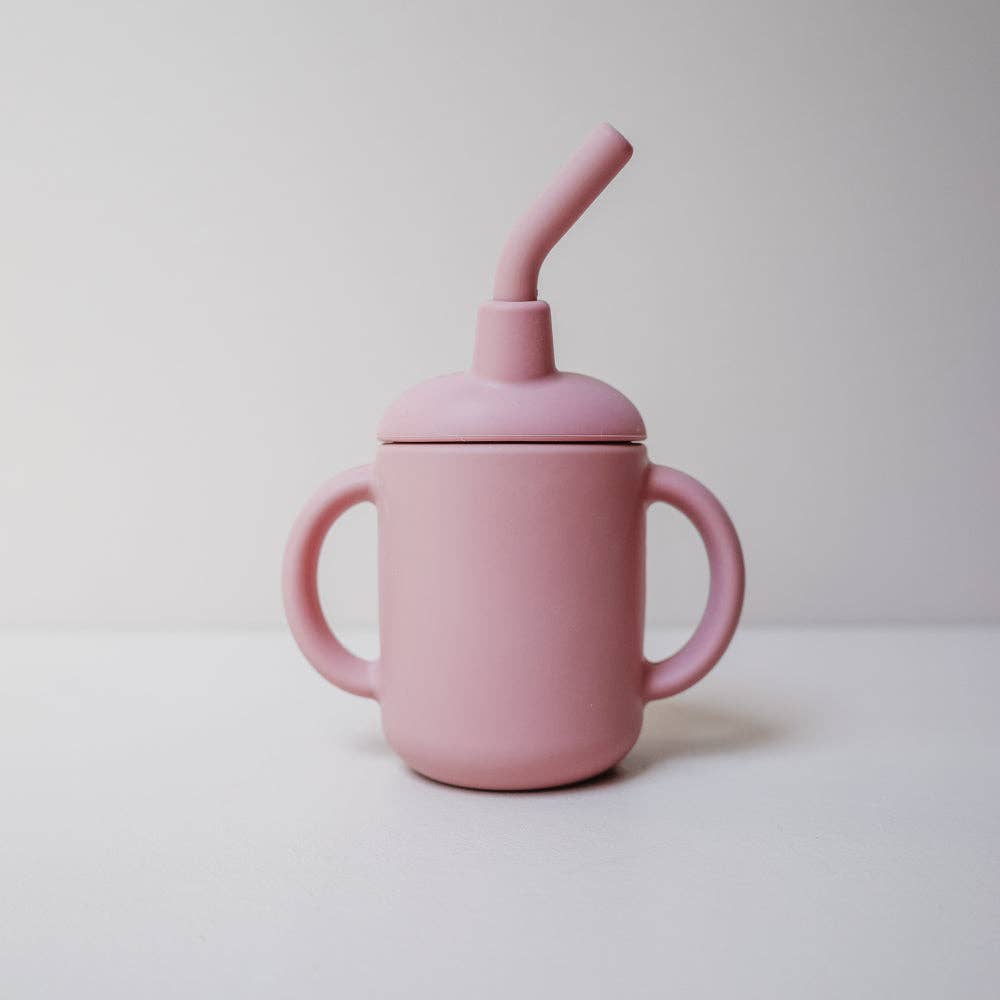 Ed & Co. - Dusty Rose Tiny Sippy Cup