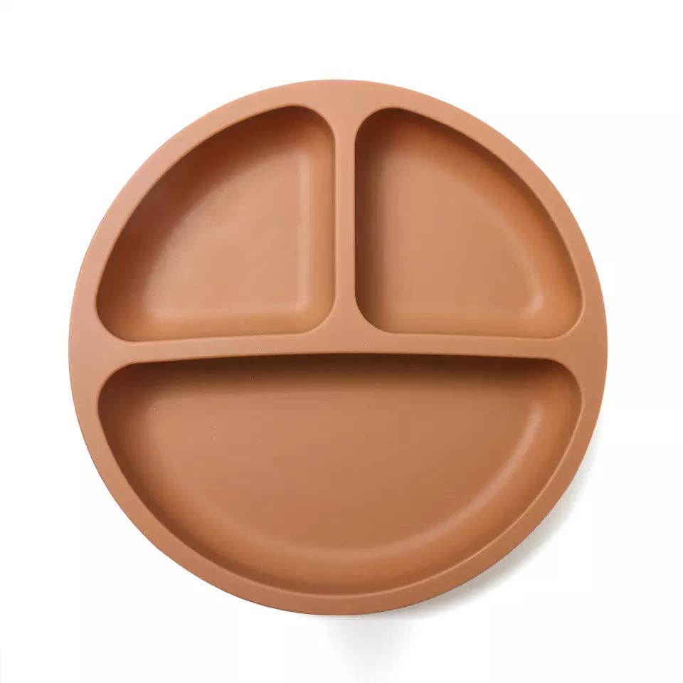 Ed & Co. - Pecan Silicone Suction Plate
