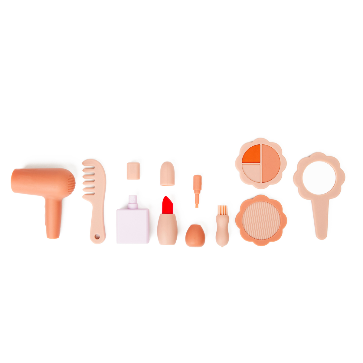 bug + bean kids - Silicone Makeup Playset | Kids Pretend Playset Toy