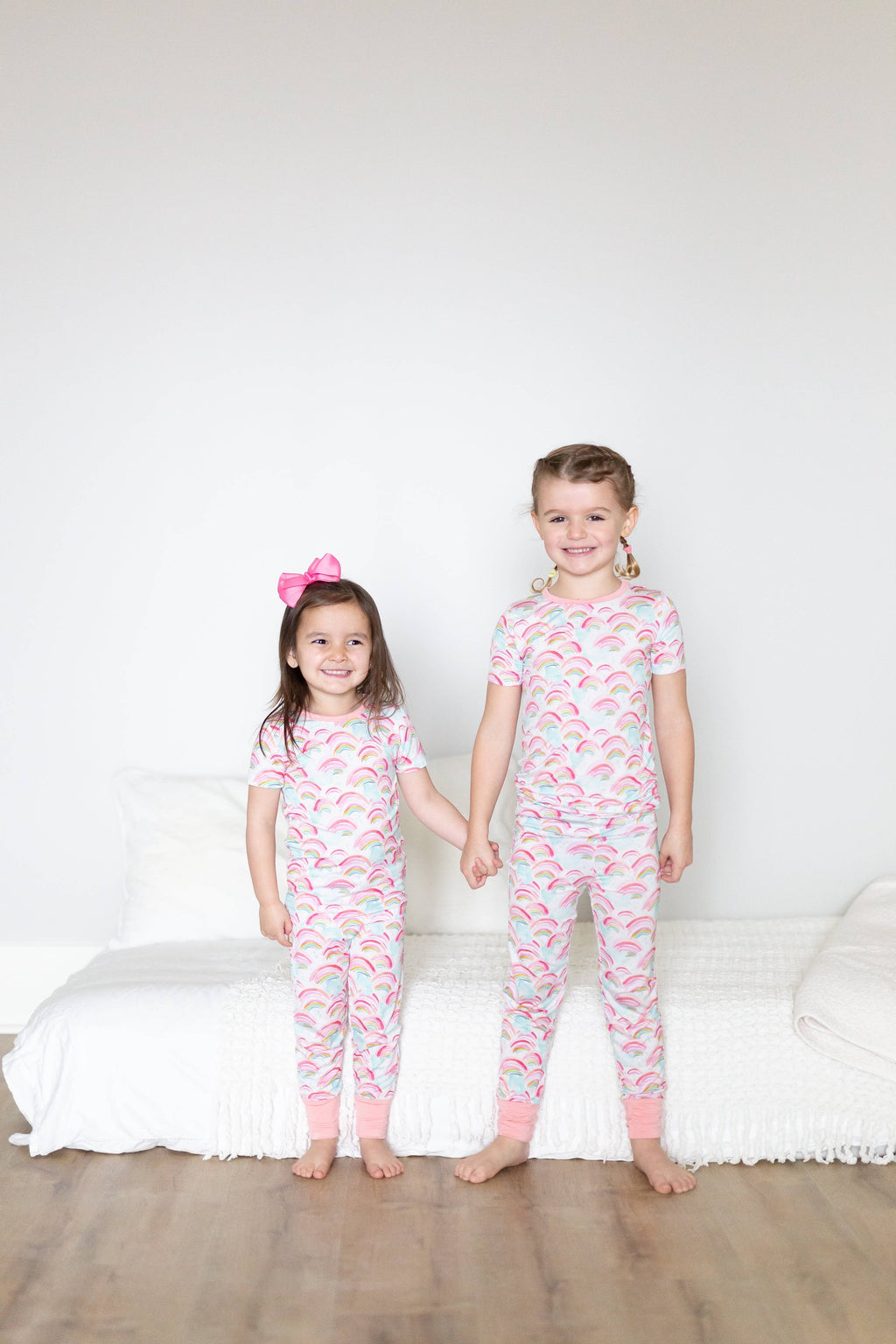 Sweet Bay Clothing - Rainbow Two Piece Pajama Set