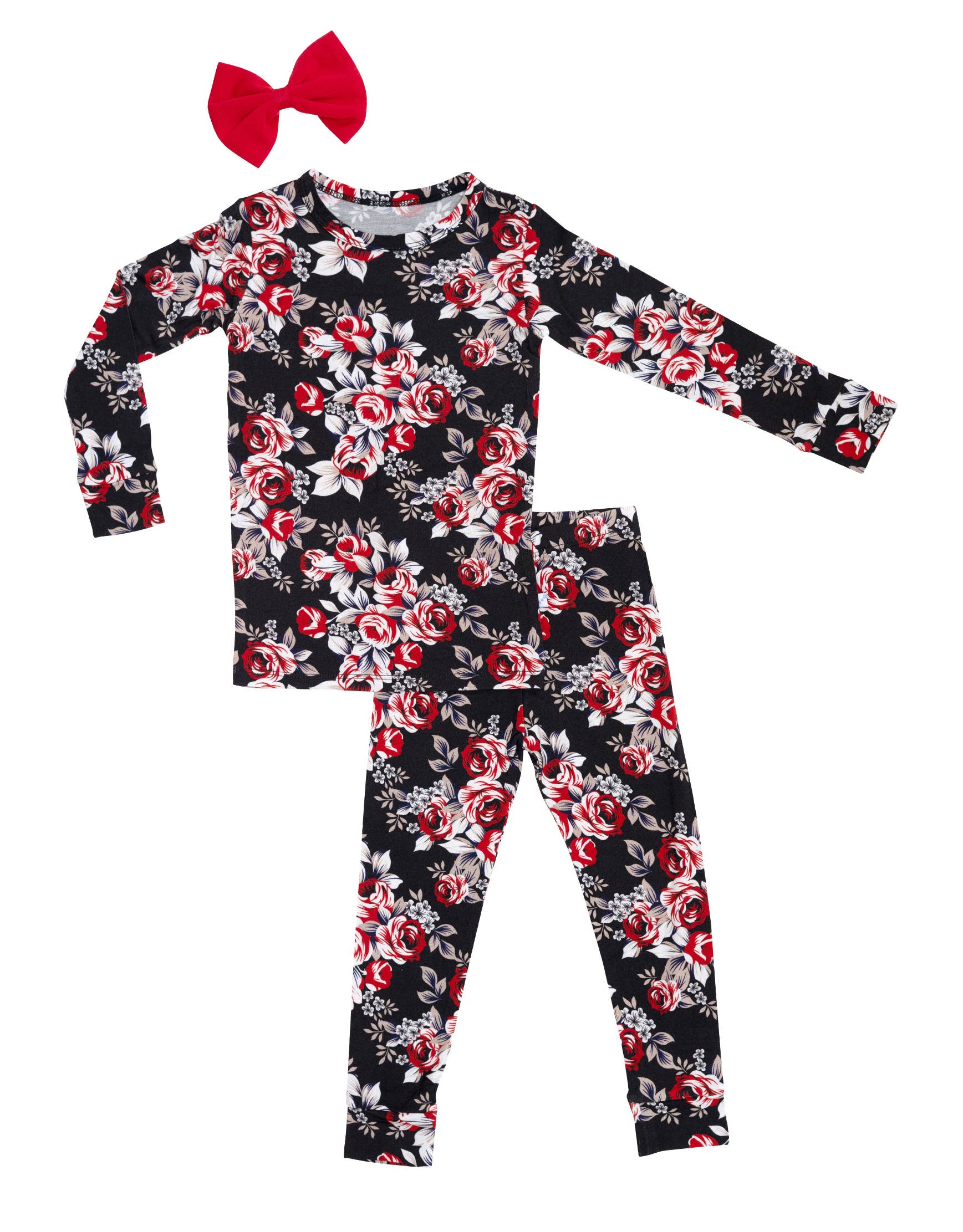 Stone and Rose - Midnight Rose Long Sleeve Pajamas