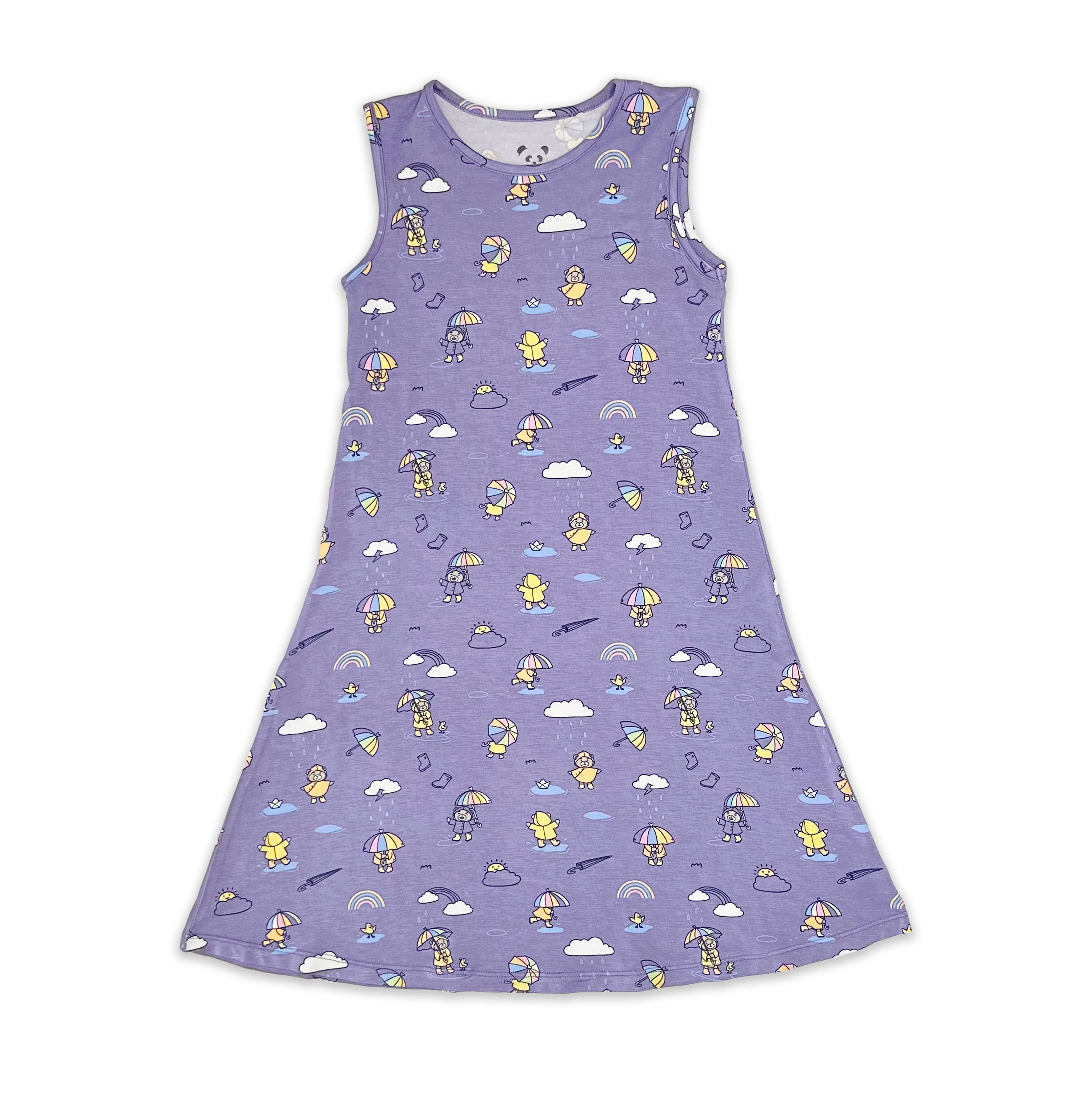 Bellabu Bear - Rainbow Bear Bamboo Girls' Dress