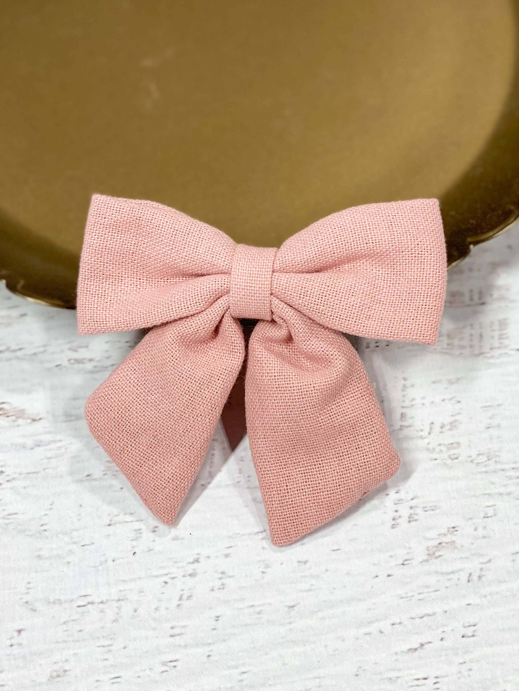 The Hair Bow Company - Linen Fabric Hair Bows