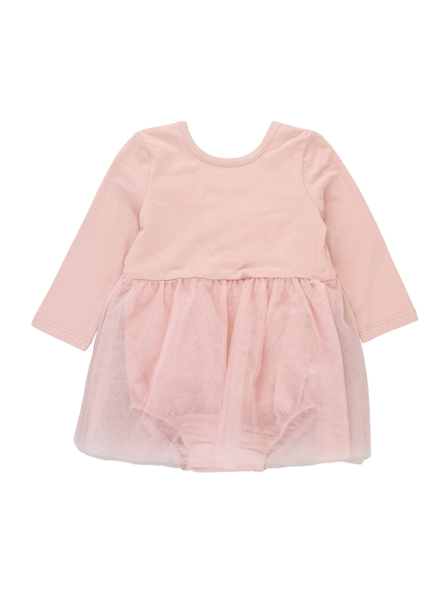 RuffleButts + RuggedButts -Long Sleeve Tulle Skirted Romper