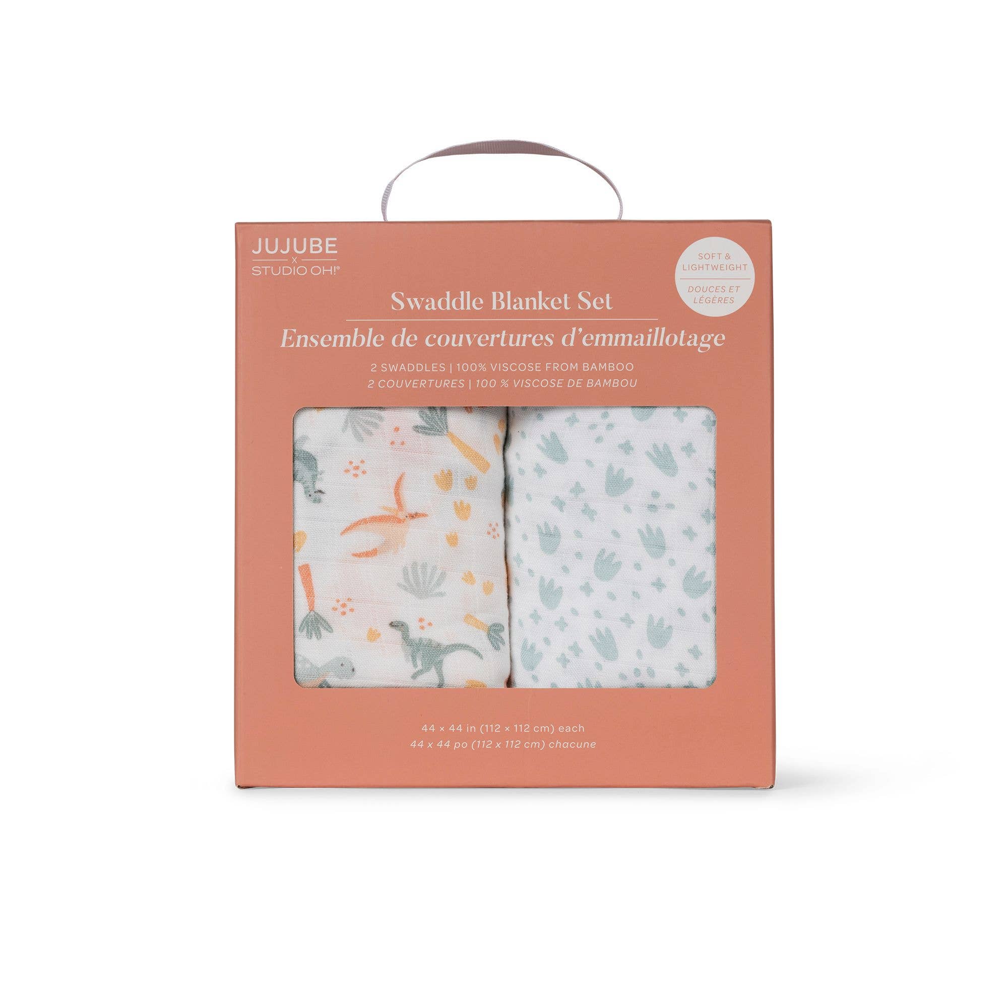 JuJuBe - Roarsome Swaddle Blanket Set