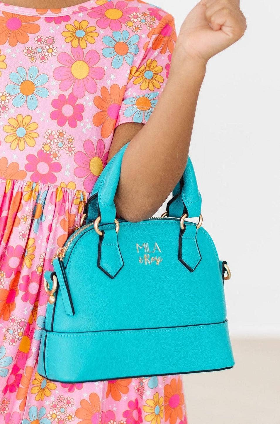 Mila & Rose - Caribbean Blue Girl's Crossbody Purse