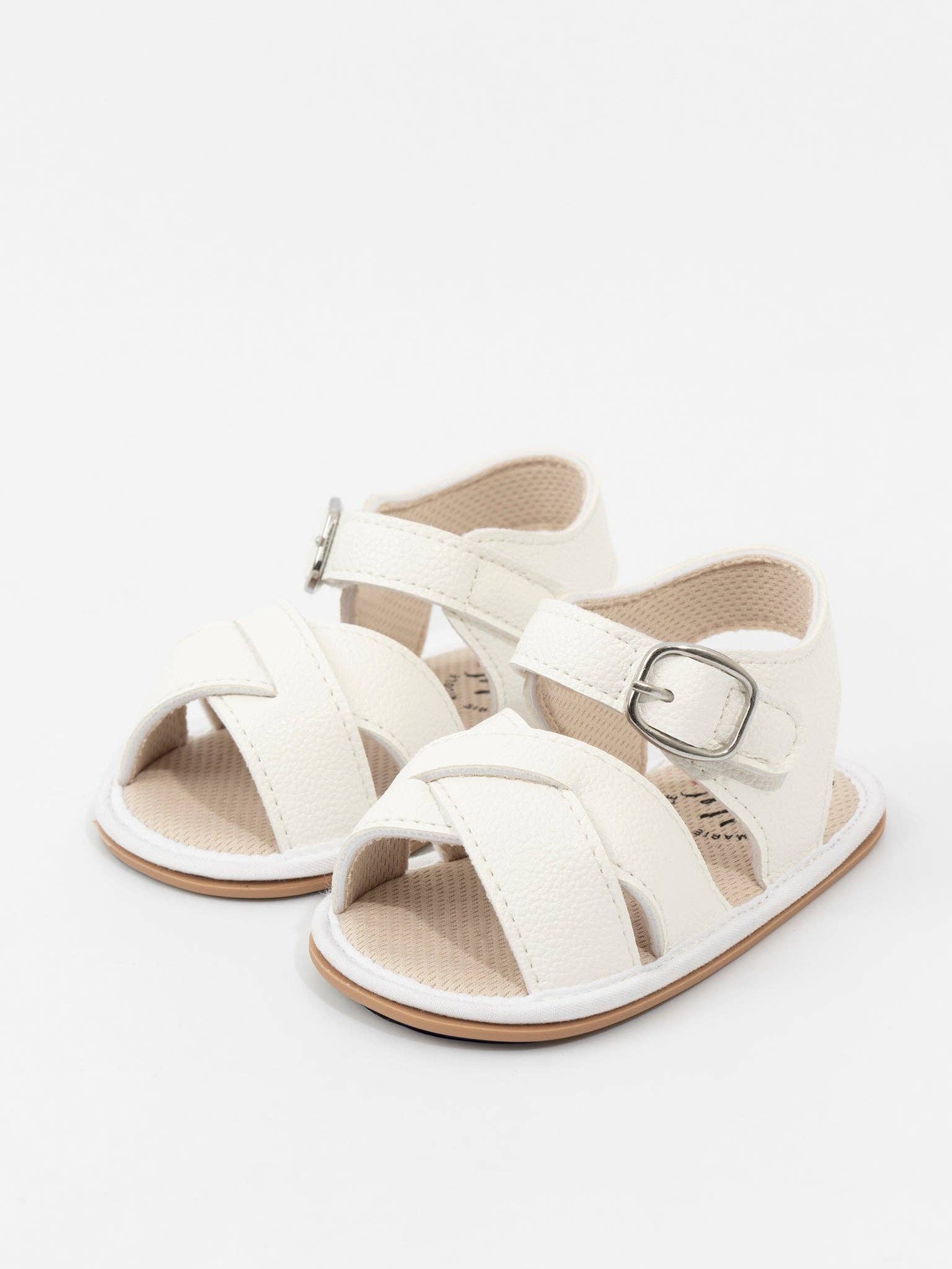 Cross Over Straps Baby Sandals