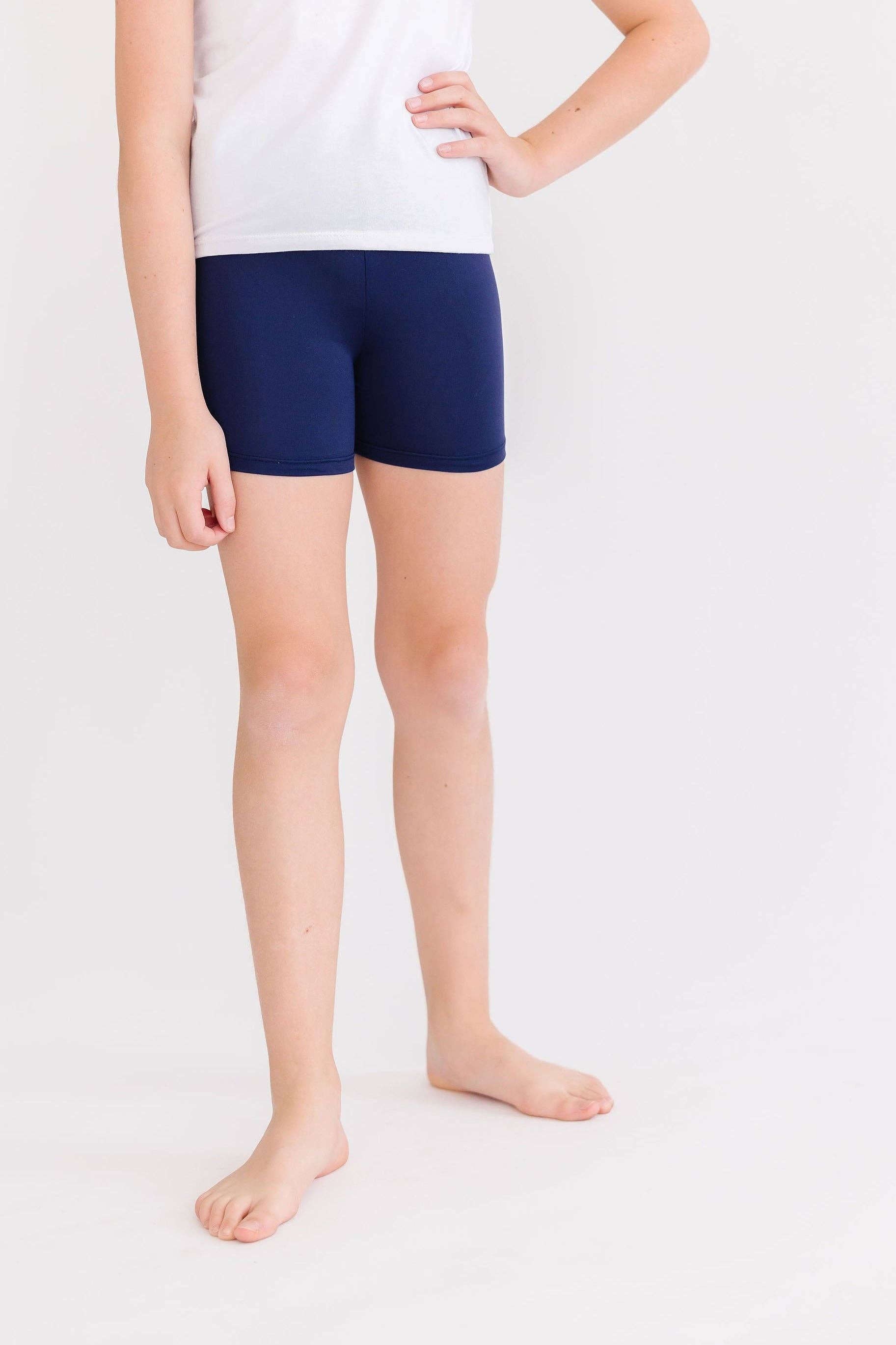 Mila & Rose - Navy Twirl Shorts