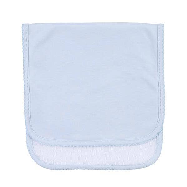Magnolia Baby - Solid Blue Burp Cloth