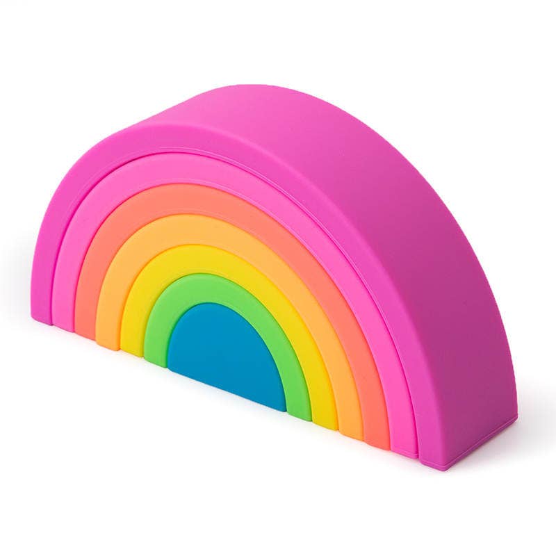 land of petite -Bright Rainbow Stacking Toy